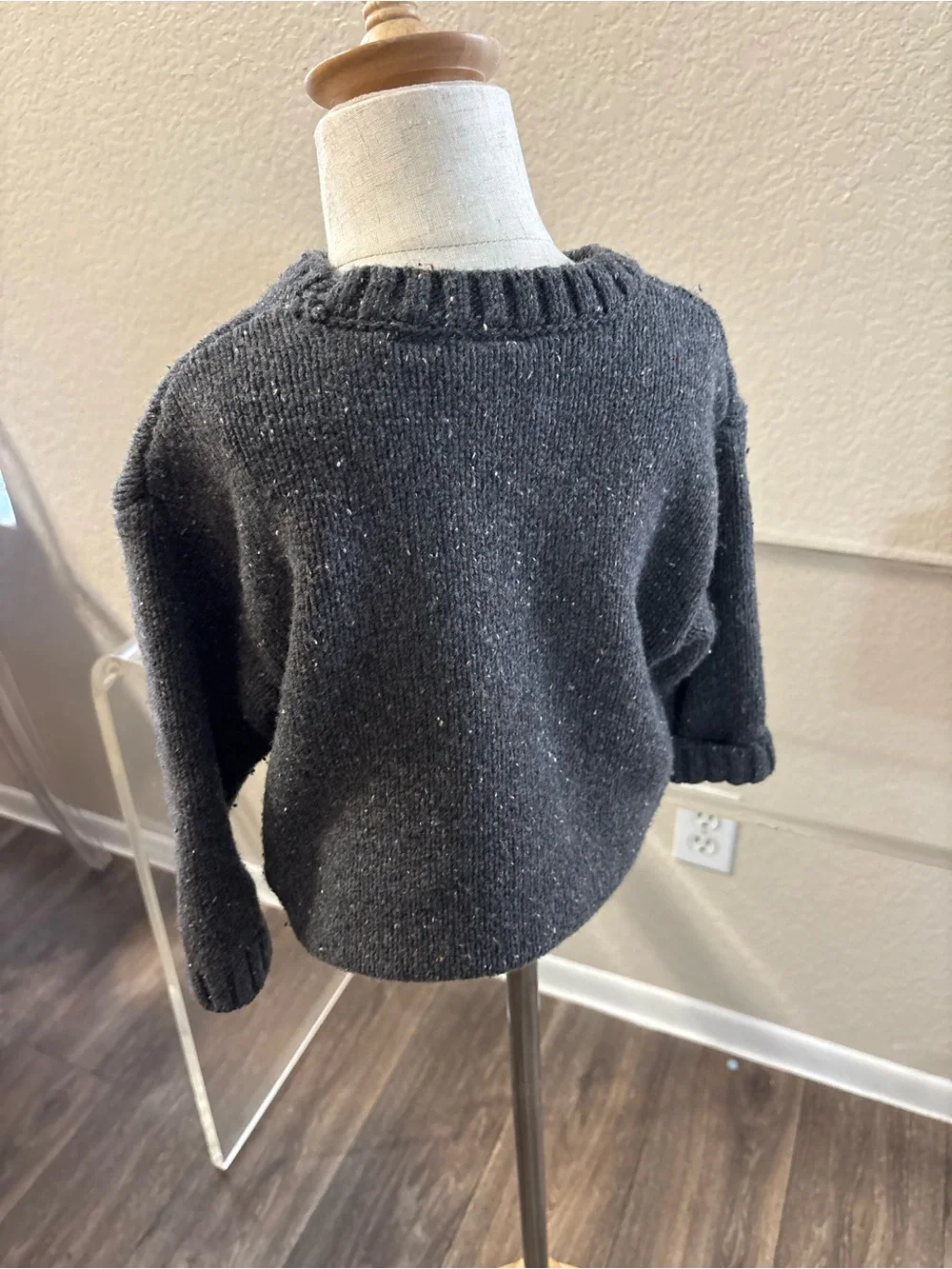 Zara cozy charcoal